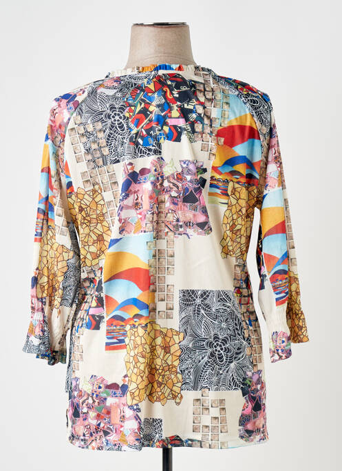 Tunică mâneci lungi bej S.QUISE femeie