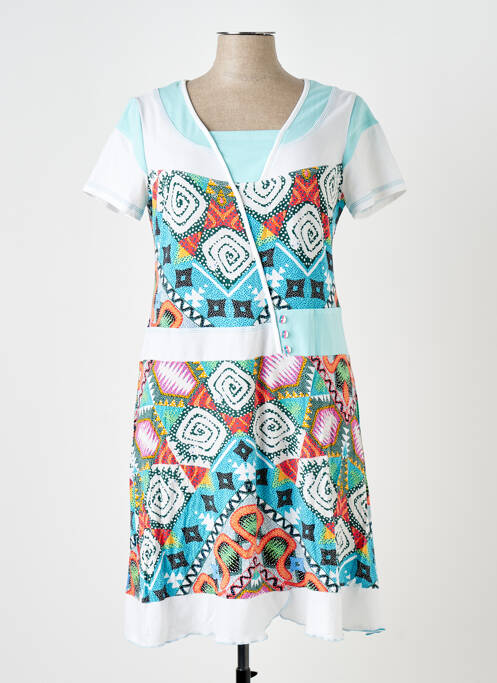 Rochie midi albastru S.QUISE femeie