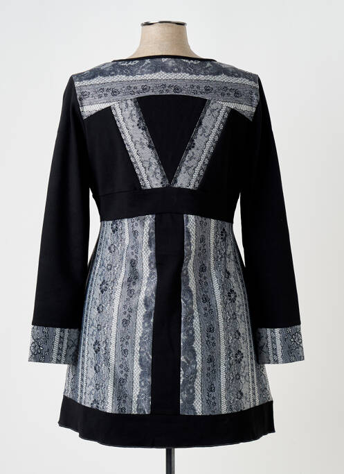 Tunică mâneci lungi negru S.QUISE femeie