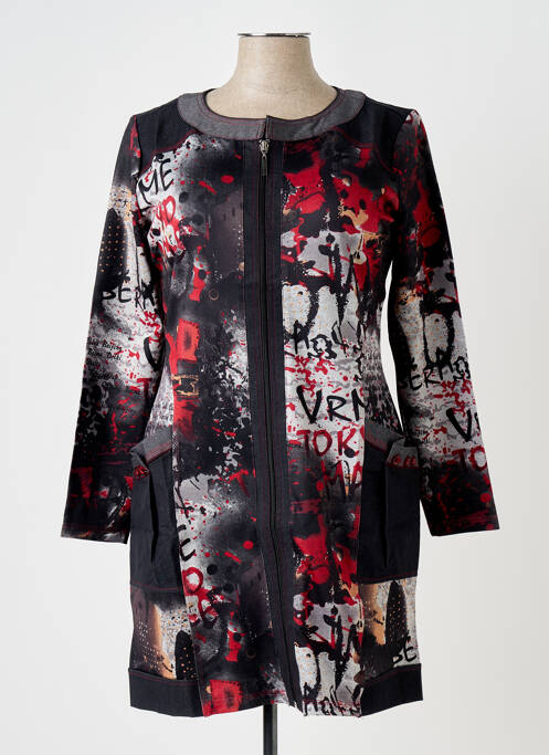 Jachete casual gri QUATRE VINGT JOURS femeie