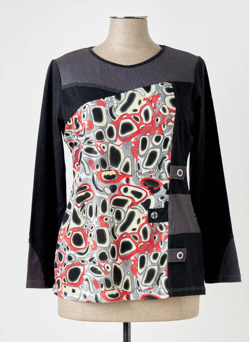 Tricou gri S.QUISE femeie