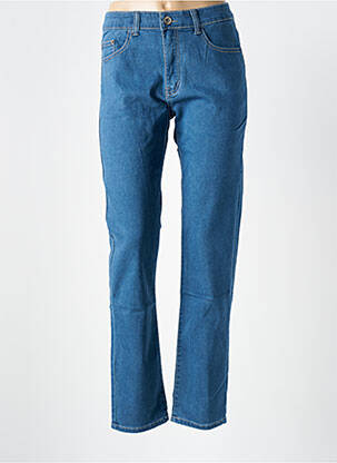 Blugi cu croială slim albastru X-MAX femeie