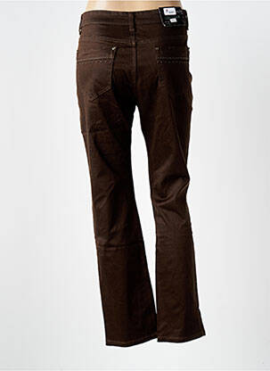 Pantalon drept elasticitate mărime normală maro X-MAX femeie