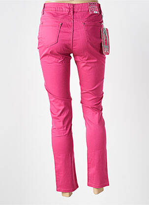 Pantalon 7/8 elasticitate mărime normală roz X-MAX femeie