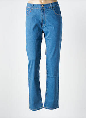Blugi cu croială dreaptă albastru X-MAX femeie