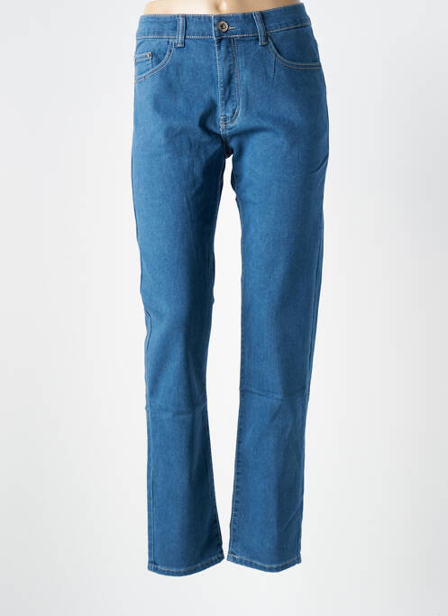 Blugi cu croială slim albastru X-MAX femeie