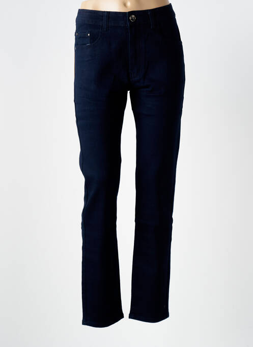 Blugi cu croială slim albastru X-MAX femeie