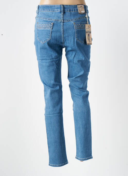 Blugi cu croială slim albastru X-MAX femeie