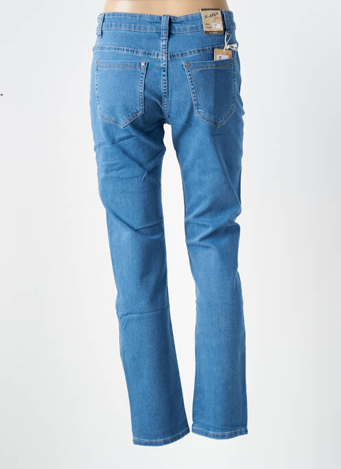 Blugi cu croială slim elasticitate mărime normală albastru X-MAX femme