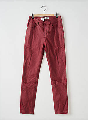 Pantalon slim roșu S.QUISE femeie