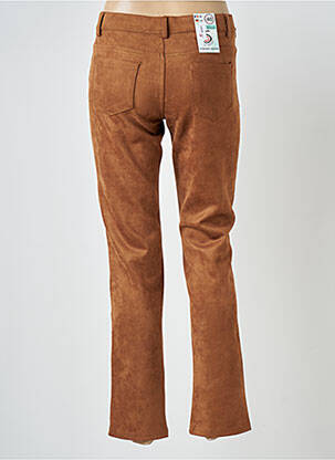 Pantalon slim elasticitate mărime normală maro S.QUISE femeie