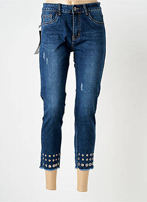 Pantalon trei sferturi albastru X-MAX femeie