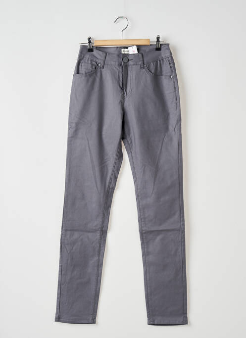 Pantalon slim gri S.QUISE femeie