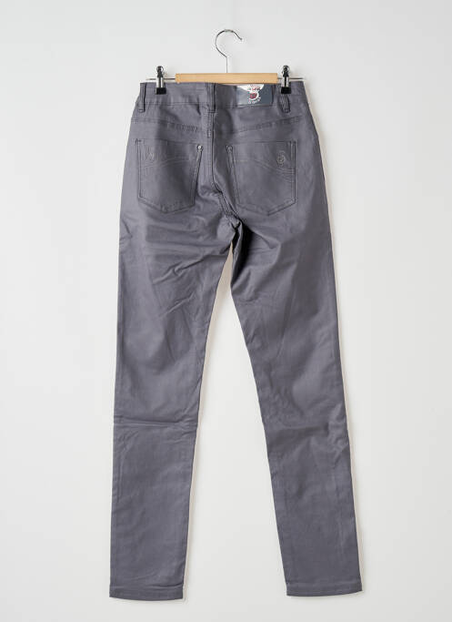Pantalon slim gri S.QUISE femeie