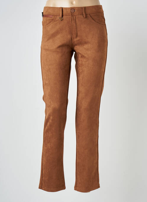 Pantalon slim maro S.QUISE femeie