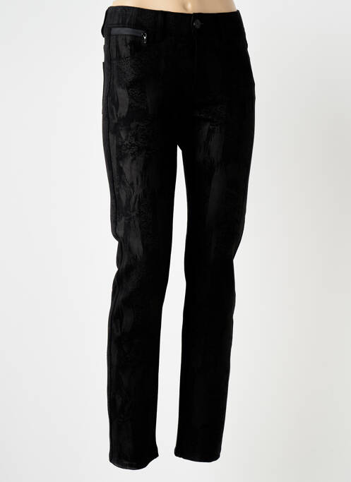 Pantalon slim negru S.QUISE femeie
