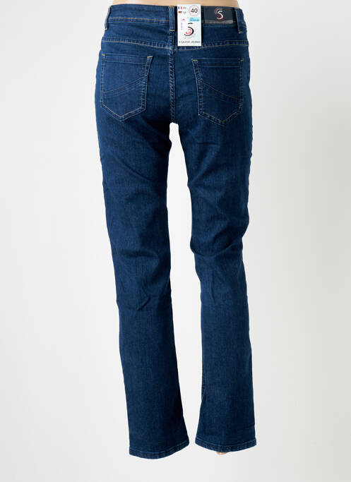 Blugi cu croială slim albastru S.QUISE femeie