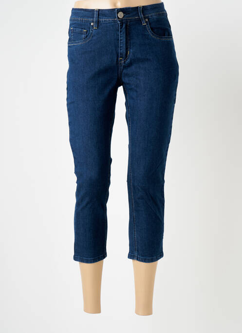 Pantalon trei sferturi albastru S.QUISE femeie