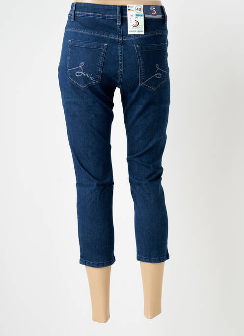 Pantalon trei sferturi albastru S.QUISE femeie