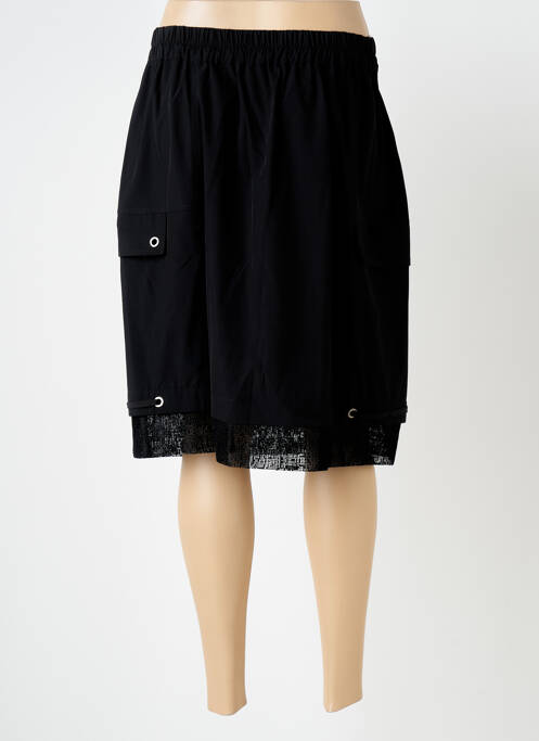 Fustă midi negru S.QUISE femeie