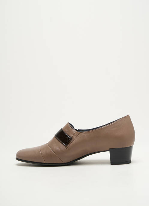 Mocasini bej OMBELLE femeie