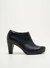 Botine/ghete material neted toc de 4 la 6 cm negru CLARKS femme