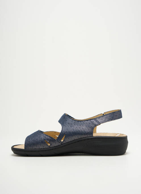 Sandale/Pantofi decupați albastru LA PLUME femeie