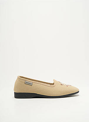 Papuci/Pantofi de casă bej SEMELFLEX femeie