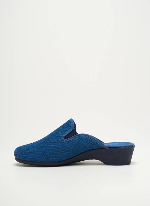 Papuci/Pantofi de casă albastru SEMELFLEX femeie