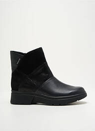 Botine/ghete material neted toc de 4 la 6 cm negru MEPHISTO femme