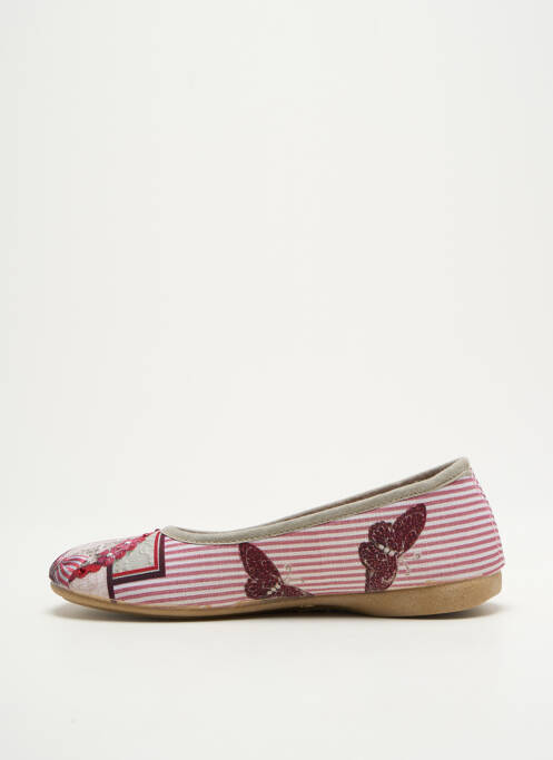 Papuci/Pantofi de casă roz LA MAISON DE L'ESPADRILLE femeie