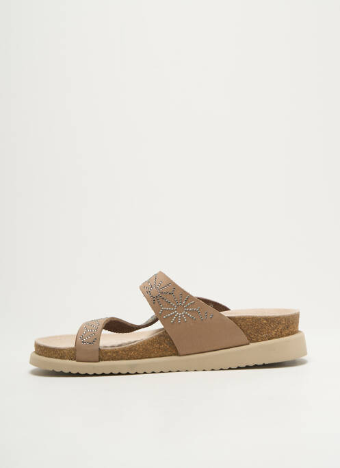 Șlapi bej MEPHISTO femeie