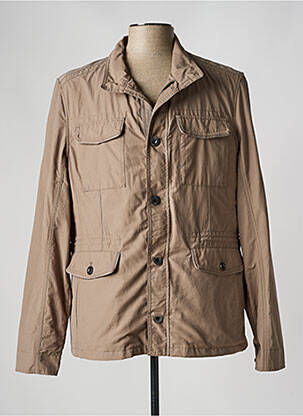 Jachetă vânt maro DELAHAYE bărbat