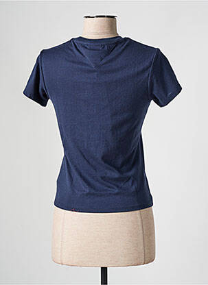 Tricou serigrafie mâneci scurte albastru TOMMY HILFIGER femeie
