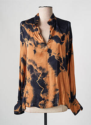 Bluză portocaliu LAUREN VIDAL femeie