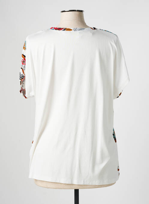 Tricou alb CHRISTINE LAURE femeie