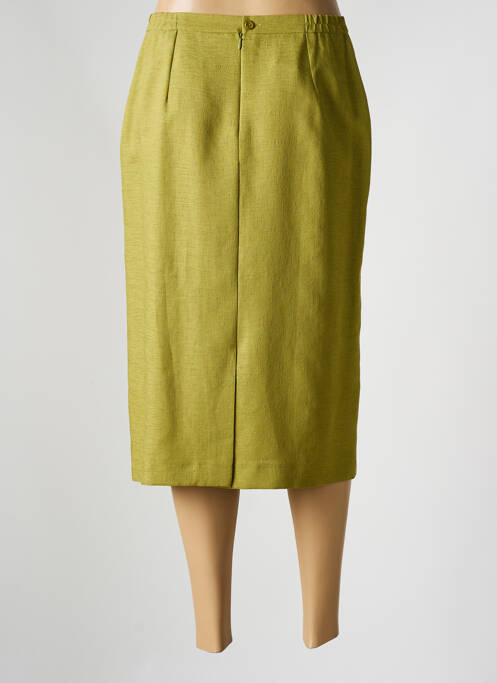 Fustă midi verde FRANCOISE DE FRANCE femeie