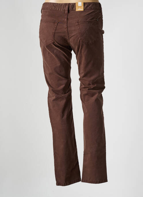 Pantalon slim maro TIBET bărbat