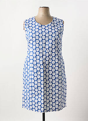 Rochie midi albastru GEVANA femeie