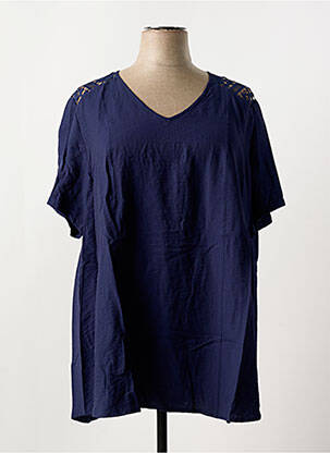 Tricou albastru CISO femeie