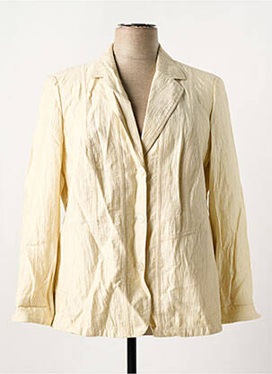 Jachete casual guler tip costum bej KIRSTEN femeie