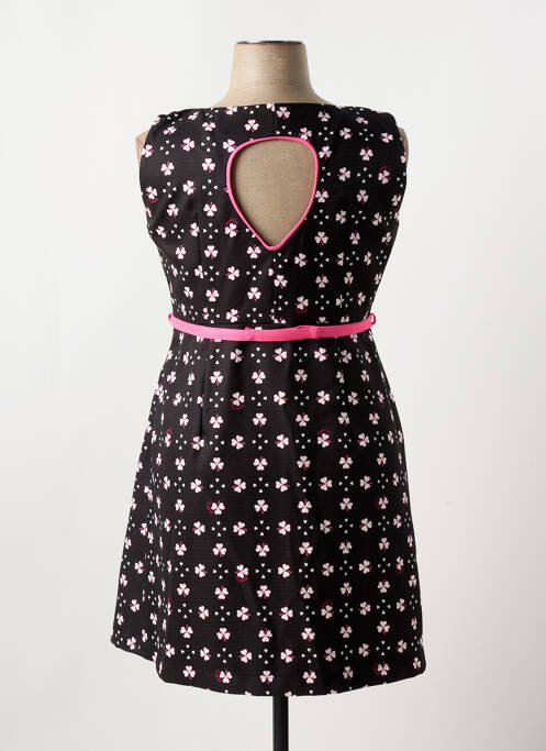 Rochie midi negru POUPÉE CHIC BY MERCEDES DE MIGUEL femeie