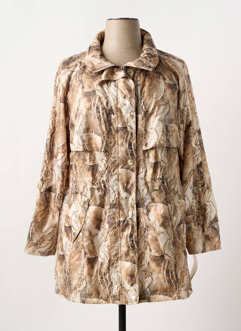 Jachetă vânt maro CONCEPT K femeie