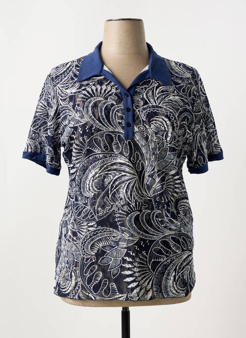 Polo albastru MONTEVERDI femeie