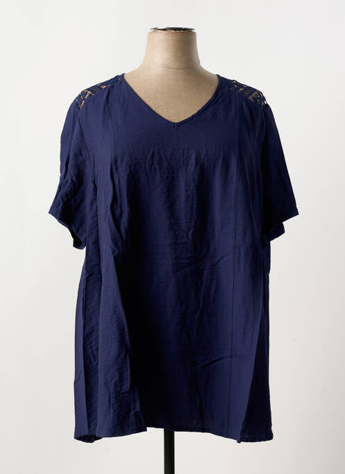 Tricou albastru CISO femeie