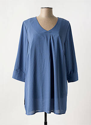 Tunică mâneci lungi albastru CISO femeie