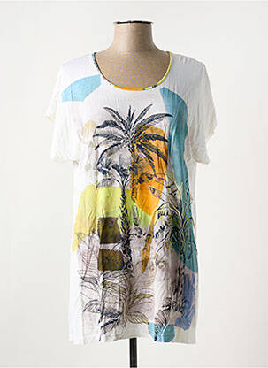 Tricou alb SAINT CHARLES femeie