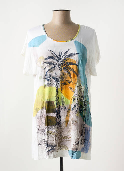 Tricou alb SAINT CHARLES femeie