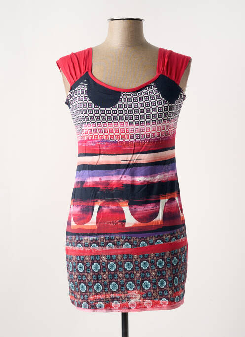 Tunică fără mâneci roșu ALEXANDRE D. femeie