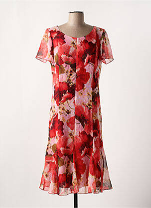 Rochie midi roșu GEVANA femeie